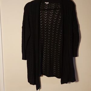 Suzy Shier lace inset cardigan sz. XS